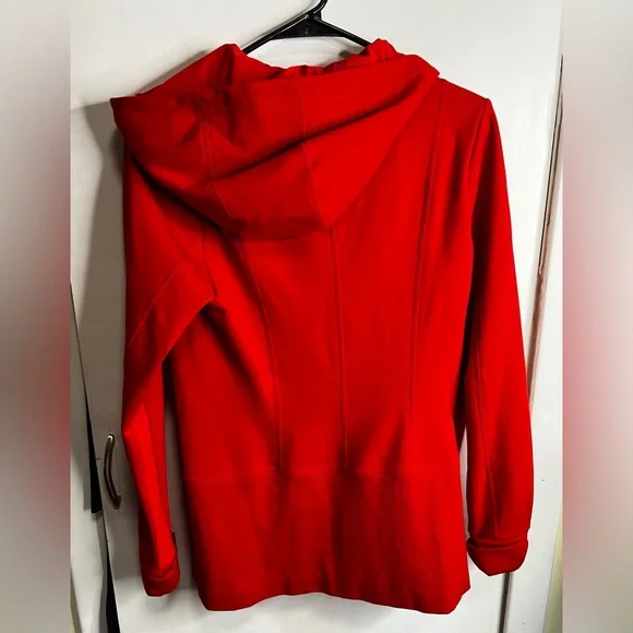Athleta Red Zip Up Jacket - Picture 3 of 3